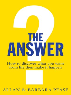 The Answer - ebook